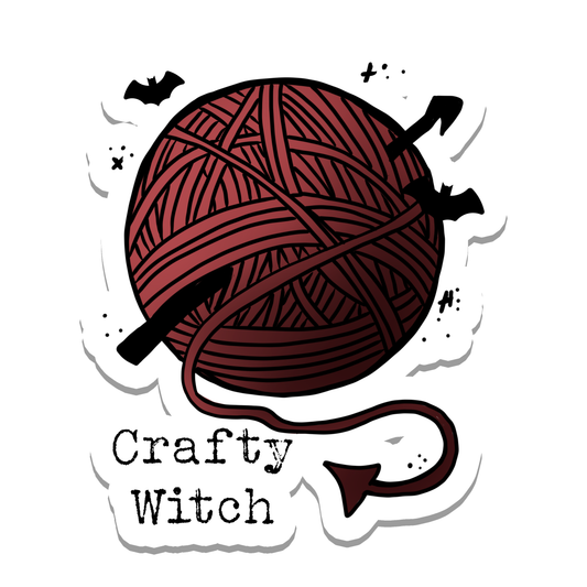 Witch Waterproof Sticker | 3"