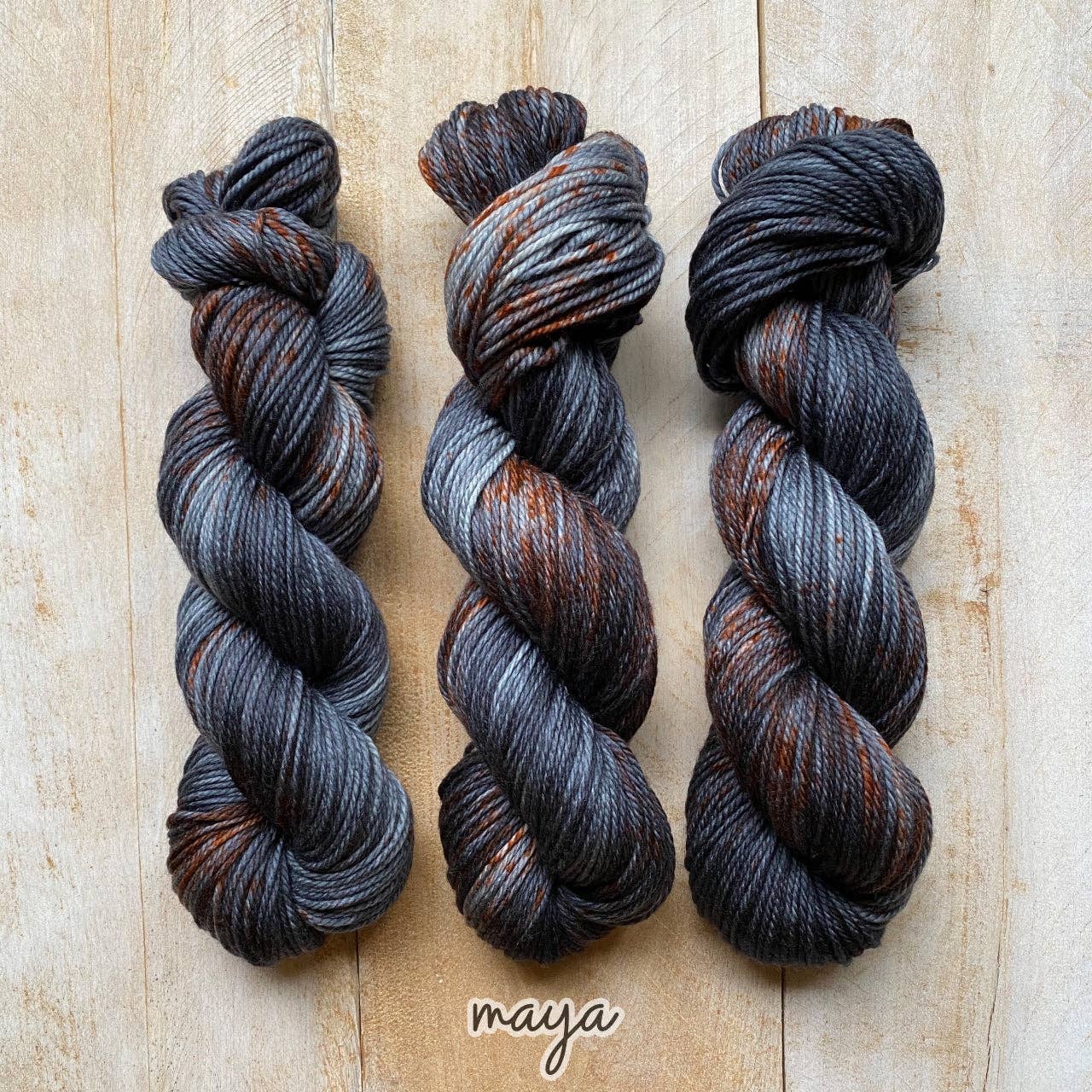 Biscotte Yarns MERINO WORSTED BLUENOSE