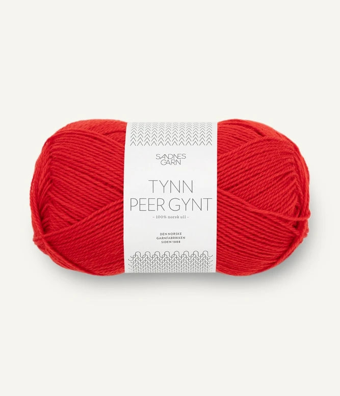 Sandnes Garn - Tynn Peer Gynt Pure Wool,Fingering