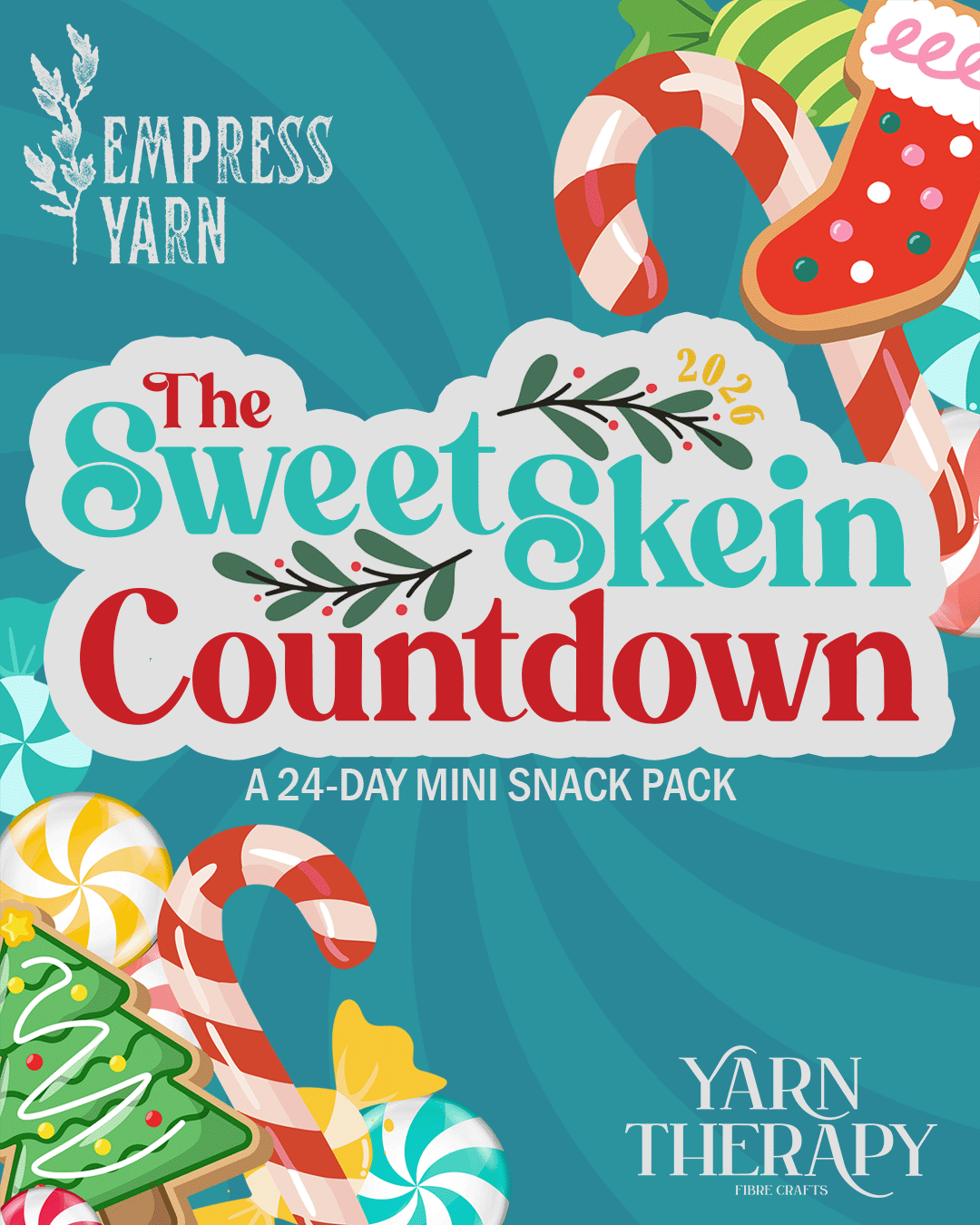 *PRE-SALE* - The Sweet Skein Countdown 24 Day Holiday Calendar