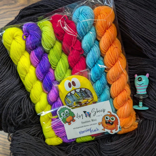 Smiling Sheep Fine Yarns - Monster Mash Mini Set