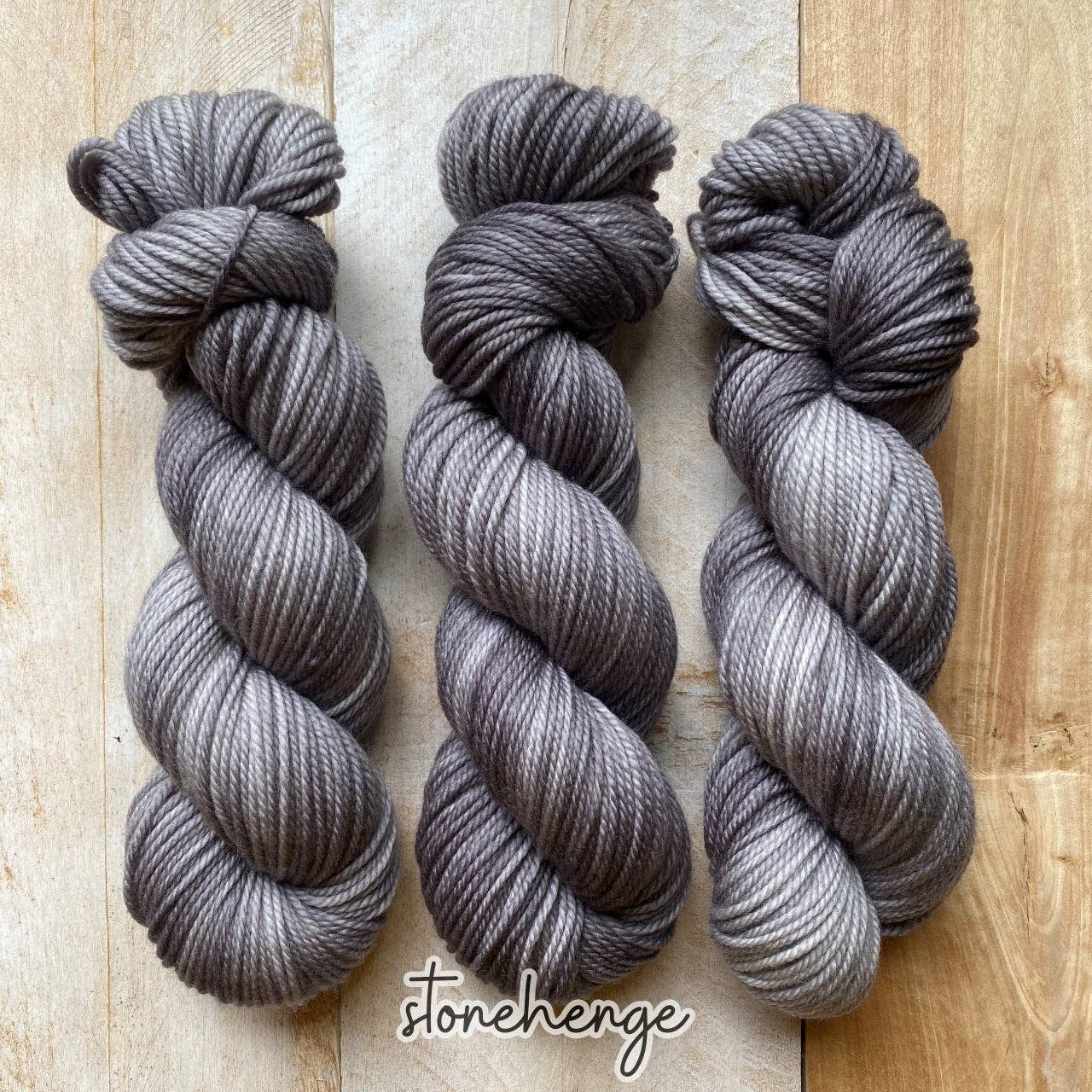 Biscotte Yarns MERINO WORSTED BLUENOSE
