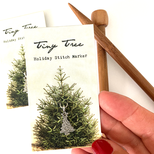 Firefly Notes - Tiny Tree Stitch Marker