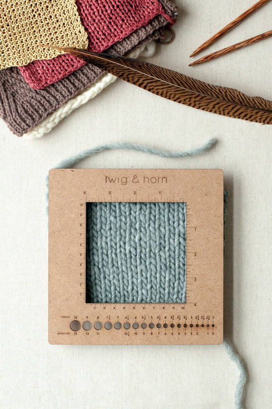 Twig & Horn Square gauge ruler
