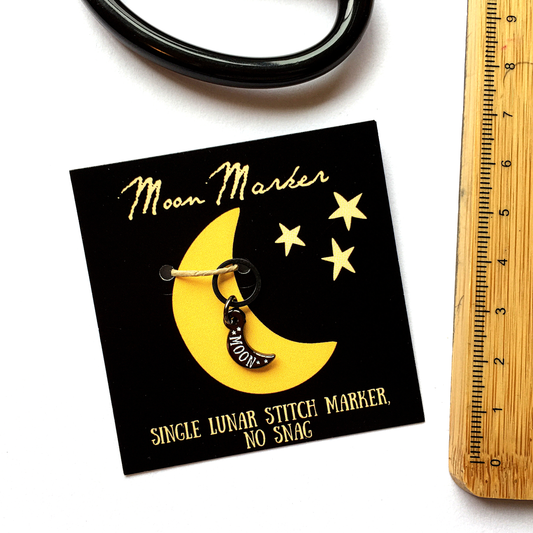 Firefly Notes Moon Stitch Marker- Single