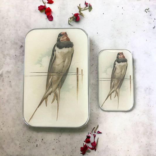 Firefly Notes - French Swallow Large Notions Tin