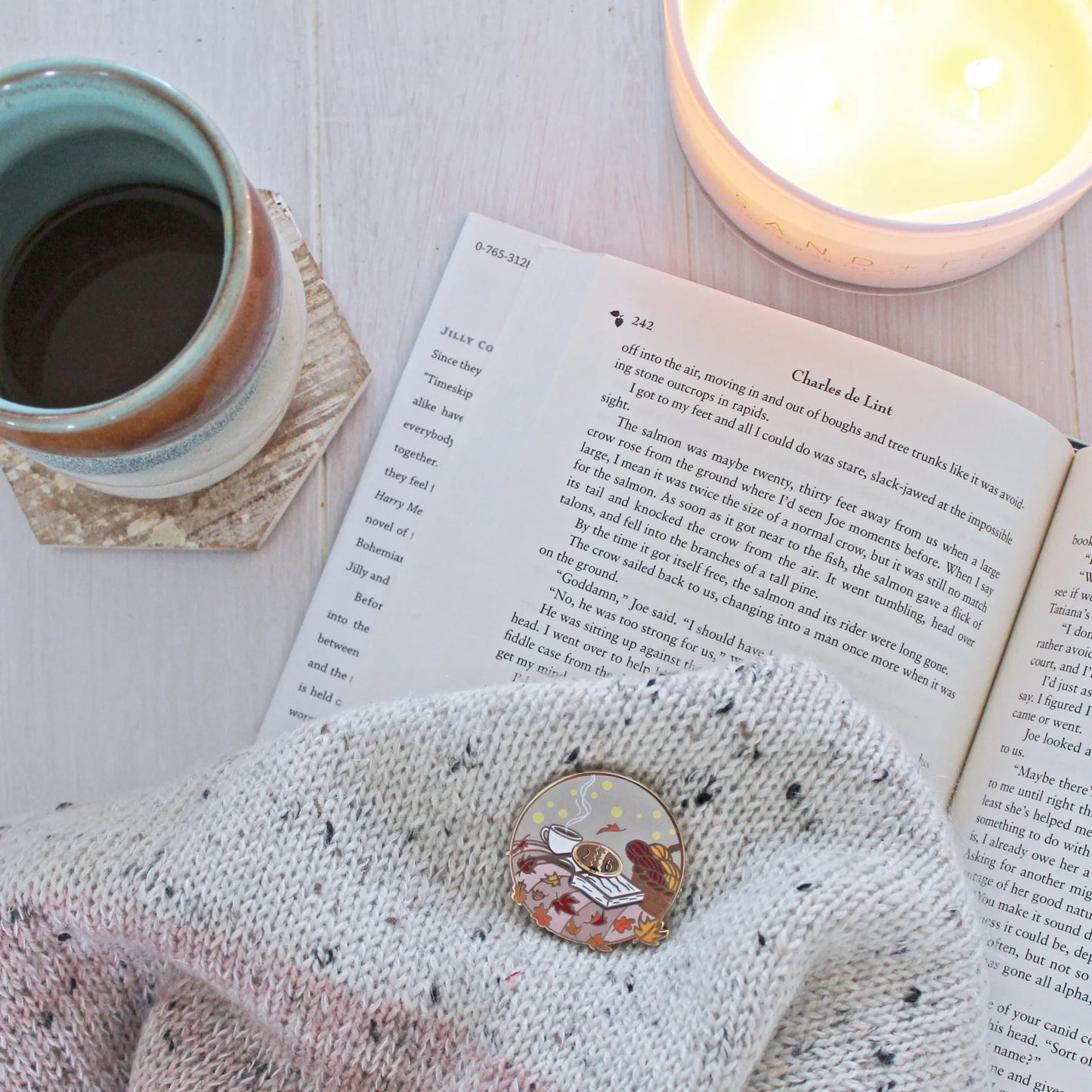Twill & Print - Autumn Row Counter Enamel Pin