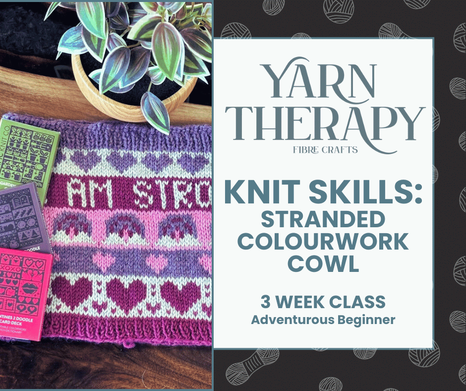 Knit Skills: Stranded Colourwork Cowl