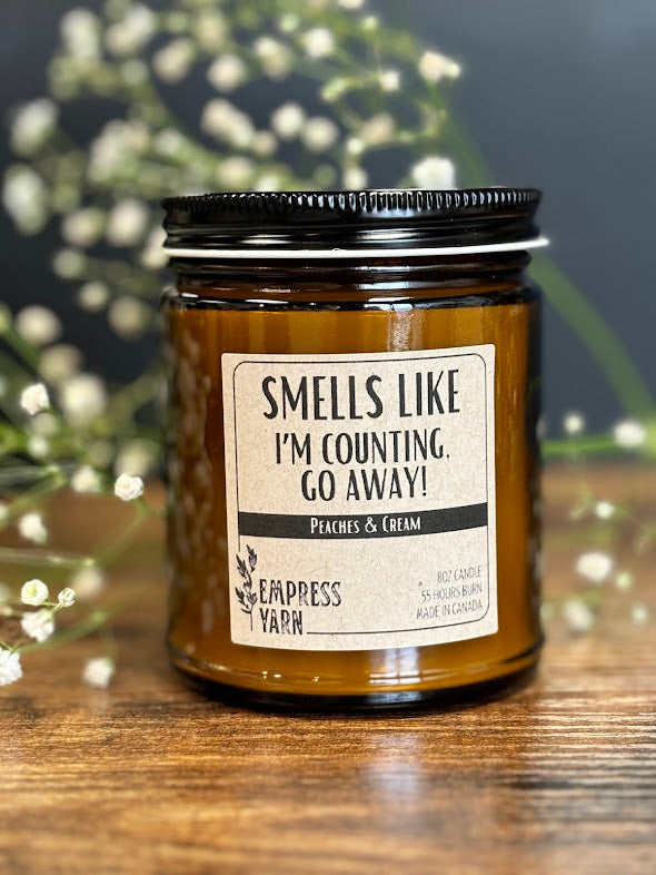 8oz Candle - Smell's Like I'm Counting