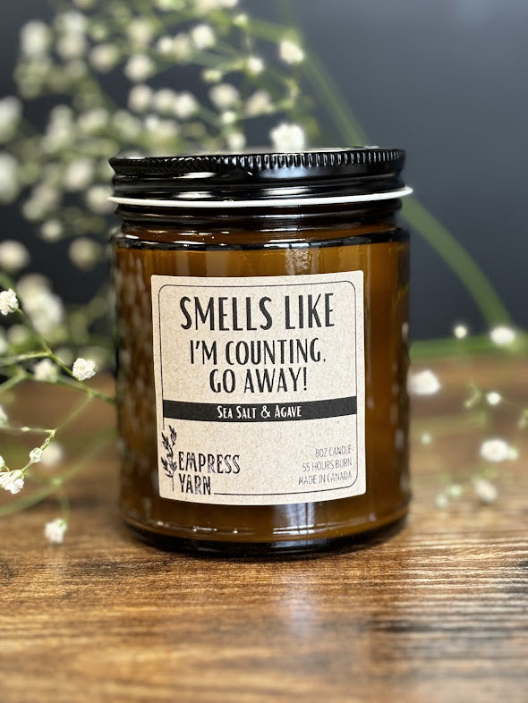 8oz Candle - Smell's Like I'm Counting