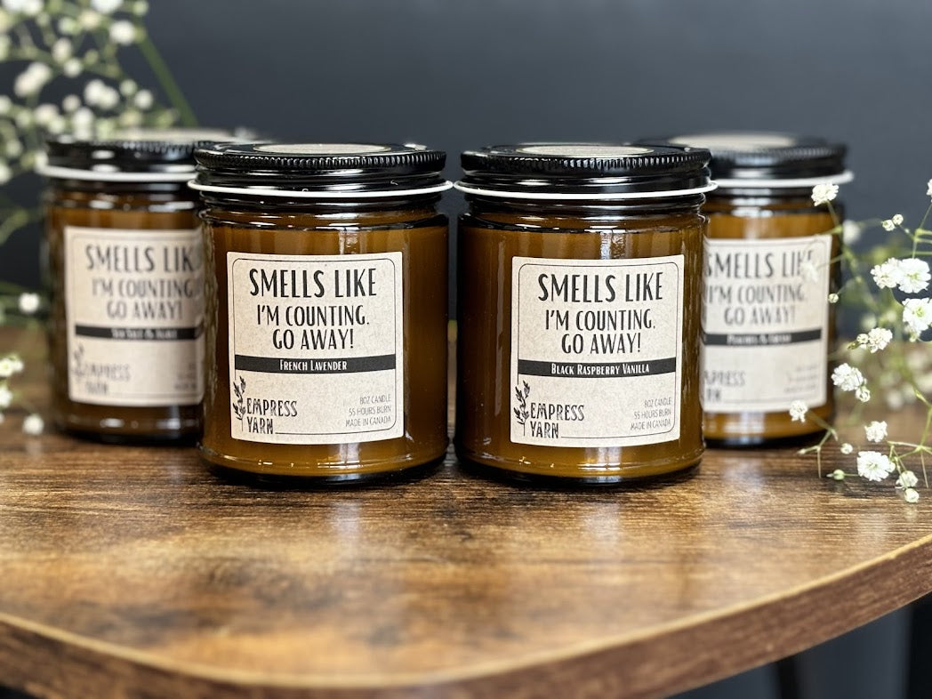 8oz Candle - Smell's Like I'm Counting