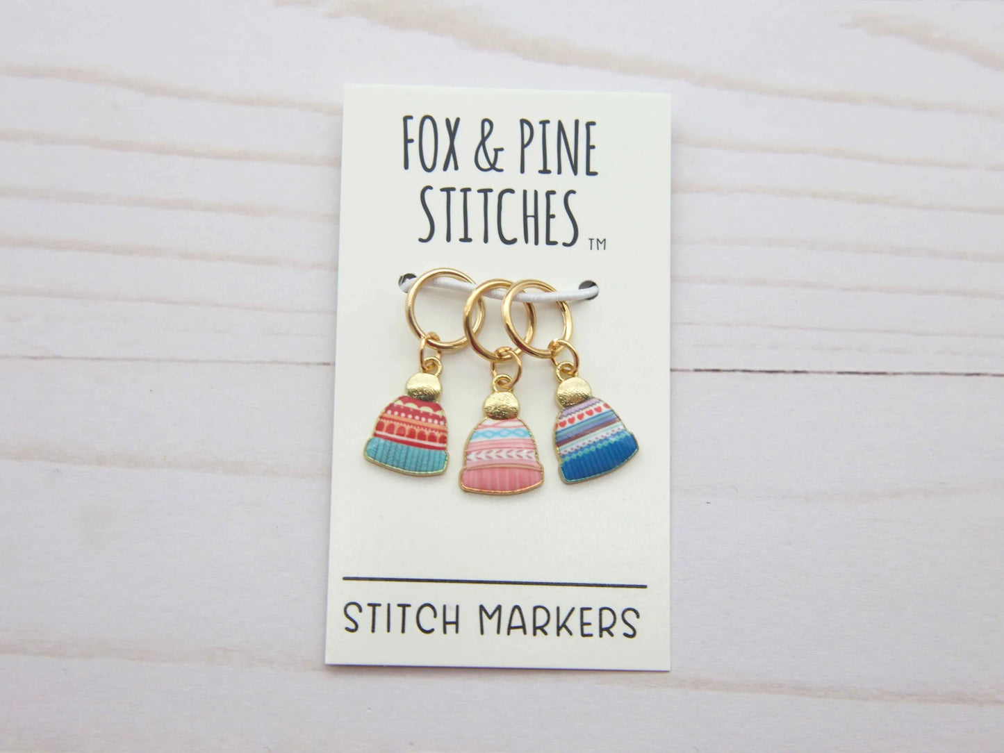 Fair Isle Hats | Stitch Markers