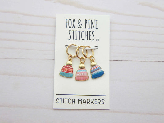 Fair Isle Hats | Stitch Markers