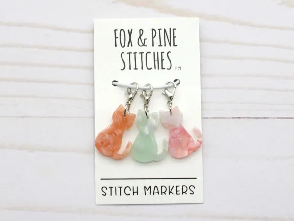 Pastel Cat | Stitch Markers