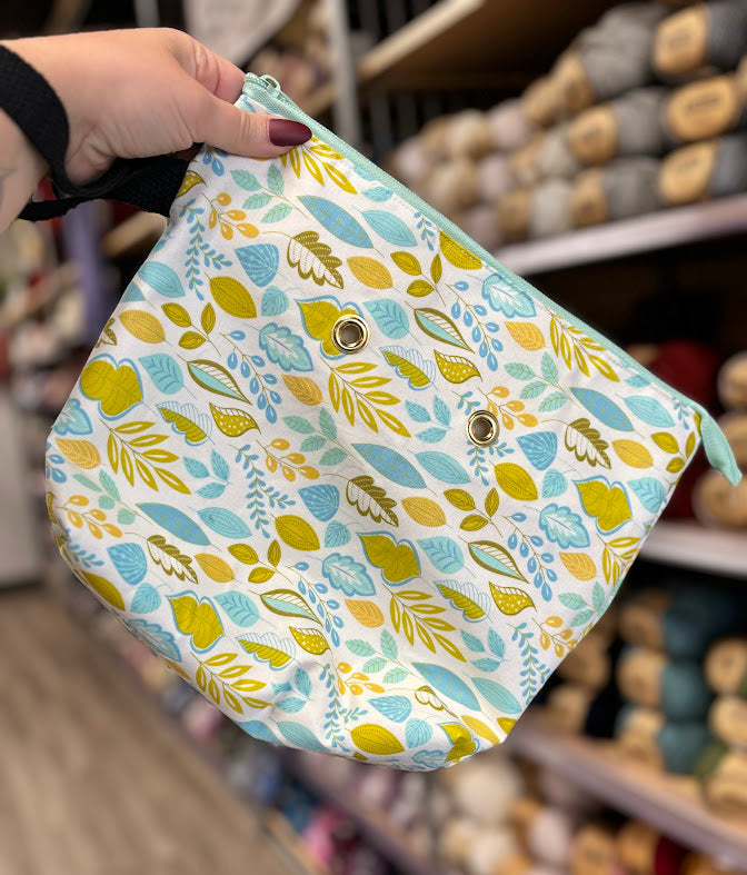 Handmade Quilted Wrist Project Bag