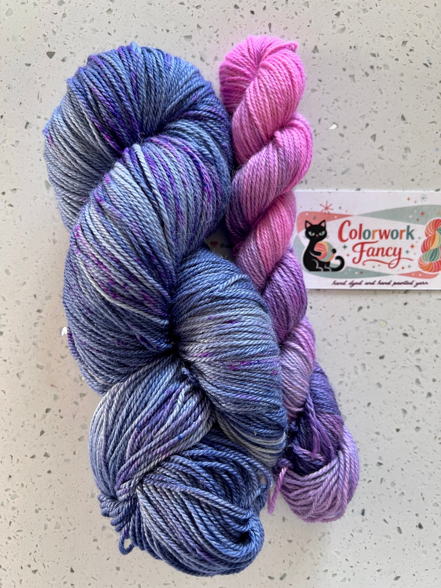 Merino/Yak/Silk Sock Sets  I  Colorwork Fancy