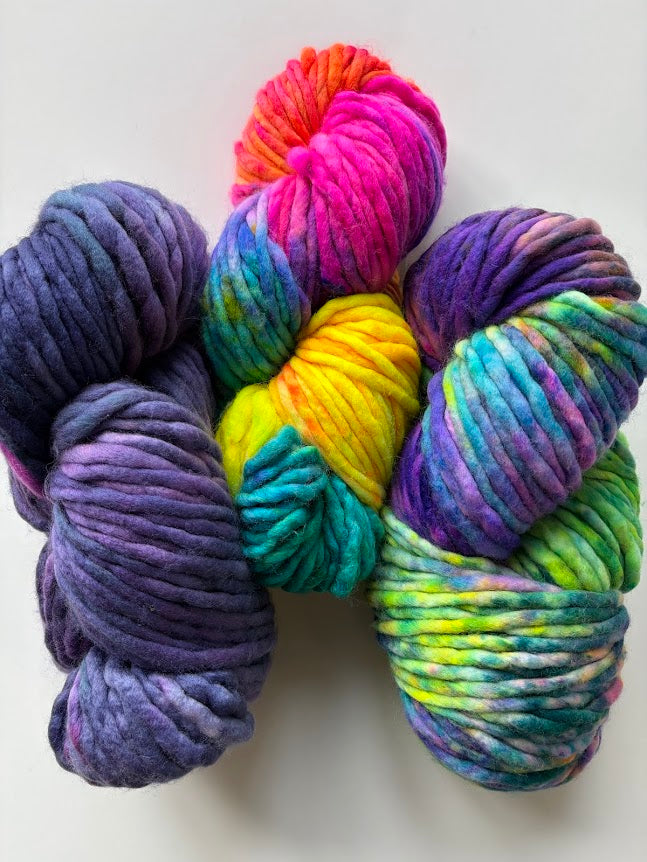 Extra Bulk Superwash Merino  I  Colorwork Fancy
