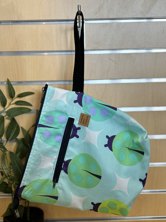 Handmade Quilted Wrist Project Bag