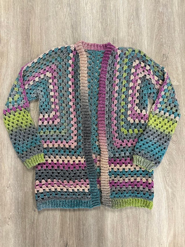 Crochet Hexi-Cardigan 5 Week Class