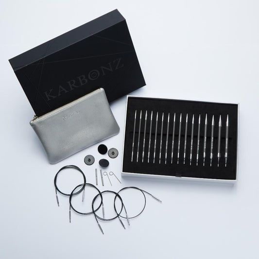 KNITPRO Gift Sets KARBONZ SET BOX OF JOY INTERCHANGEABLE NEEDLE