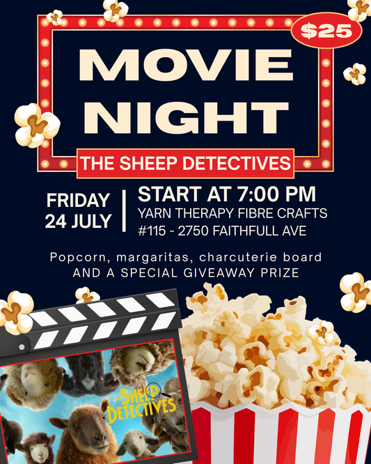 Movie & Craft Night (The Sheep Detective)