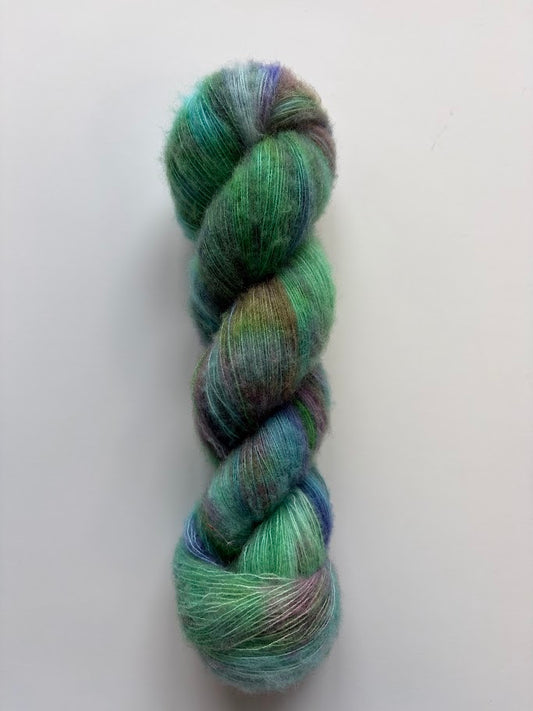 Wool Silk Brushed Lace - Empress Yarn