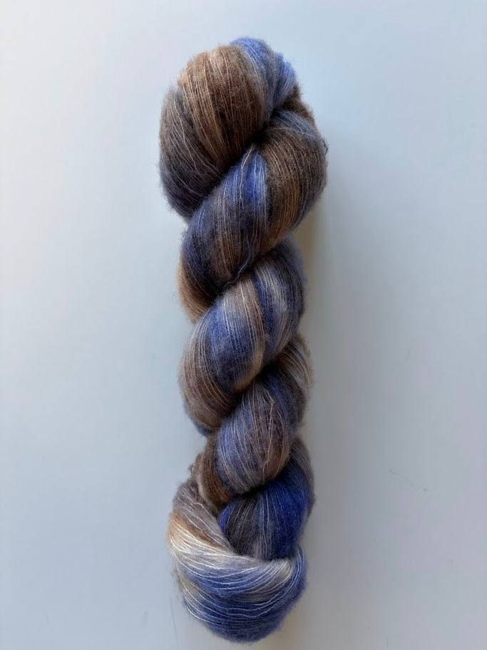 Wool Silk Brushed Lace - Empress Yarn