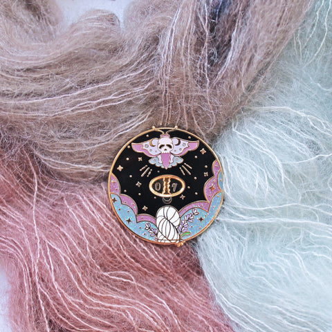 Twill & Print - Witchy Row Counter Enamel Pin