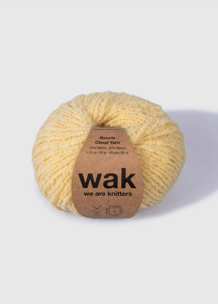 WeAreKnitters The Boucle Cloud Yarn Natural