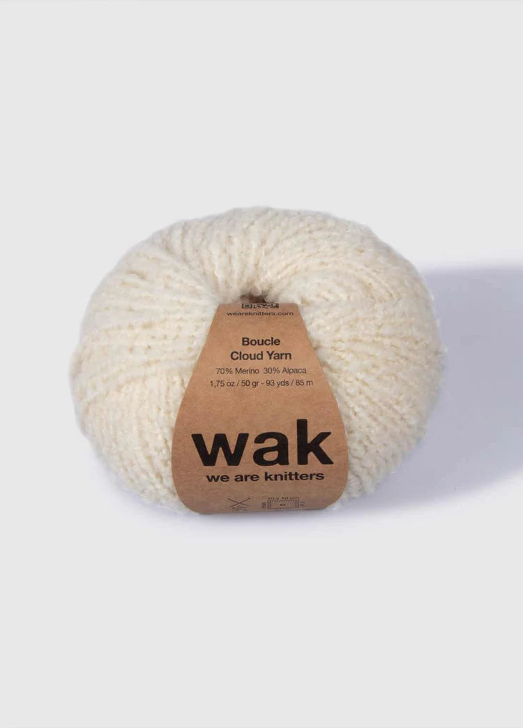 WeAreKnitters The Boucle Cloud Yarn Natural