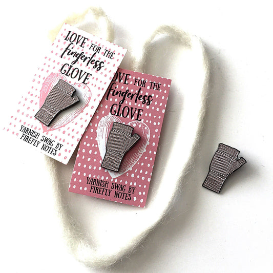 Firefly Notes - Fingerless Glove Enamel Pin