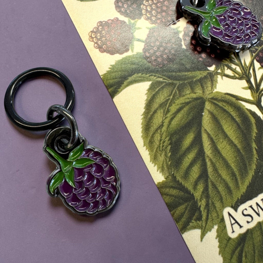 Firefly Notes - Blackberry Stitch Marker Single