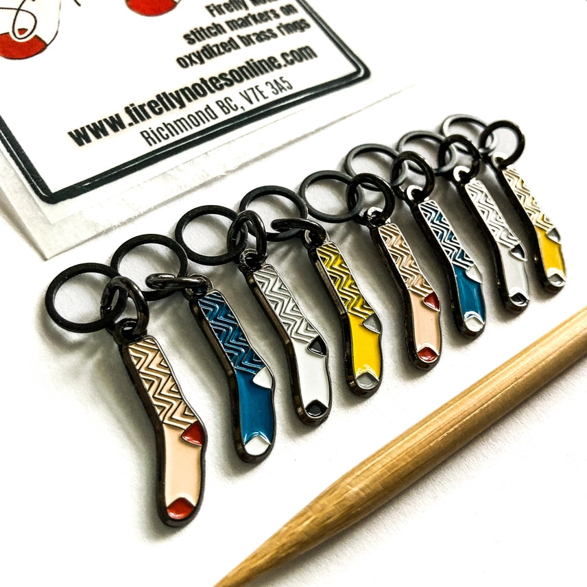 Lost Socks Stitch Marker Packs