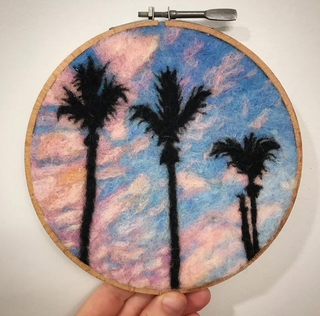 Intro to 2D Felting Workshop