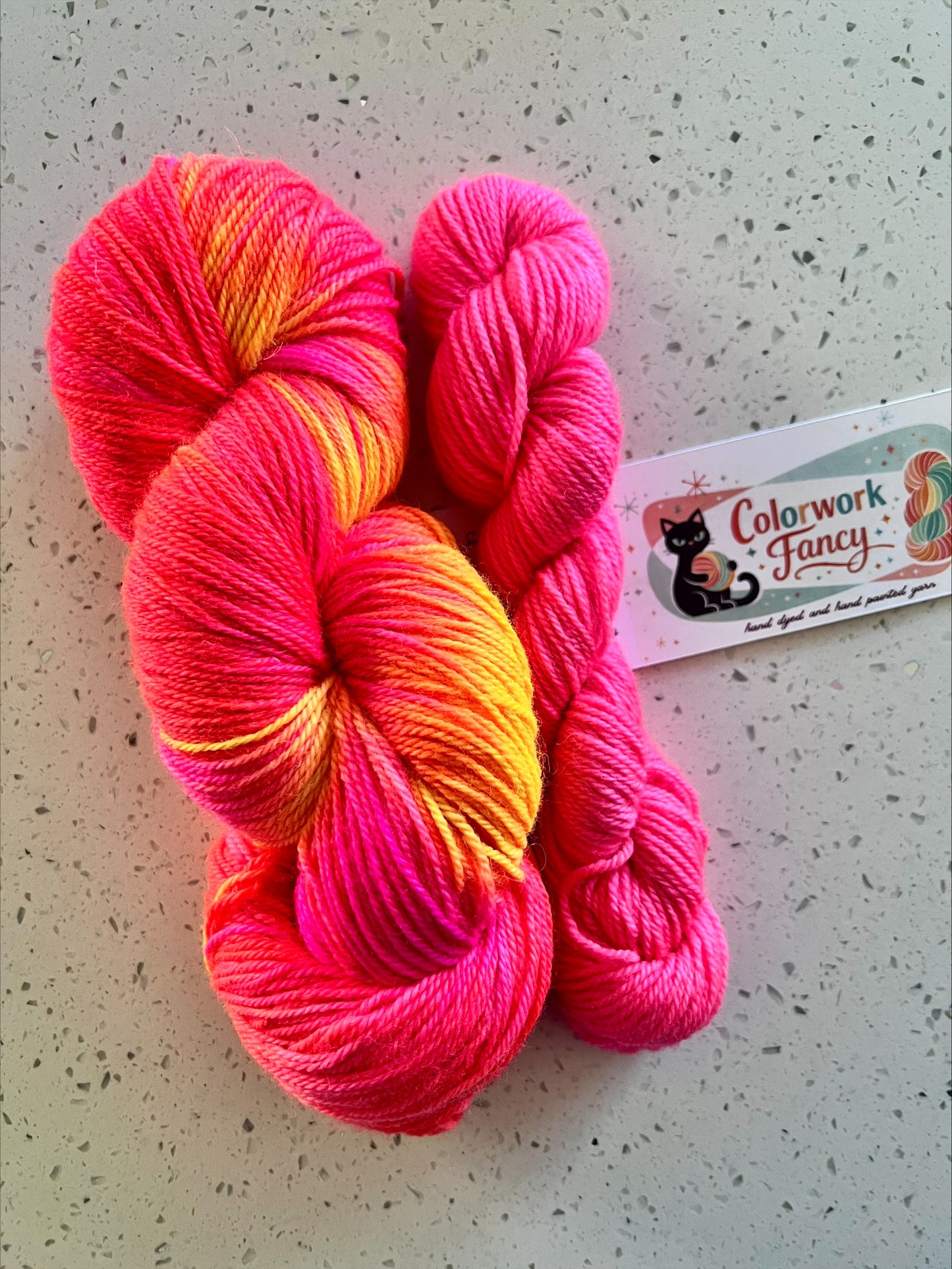 Superwash BFL Sock Set  I  Colorwork Fancy