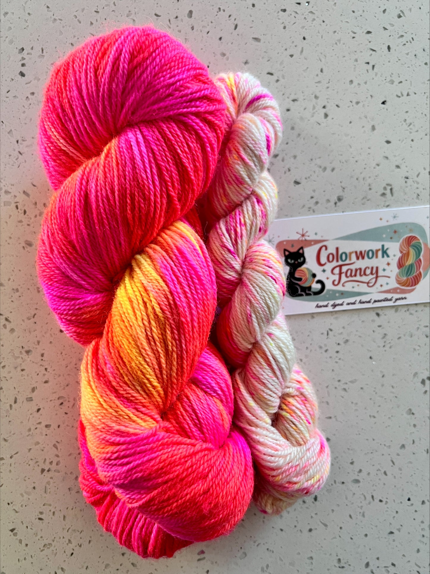 Superwash BFL Sock Set  I  Colorwork Fancy