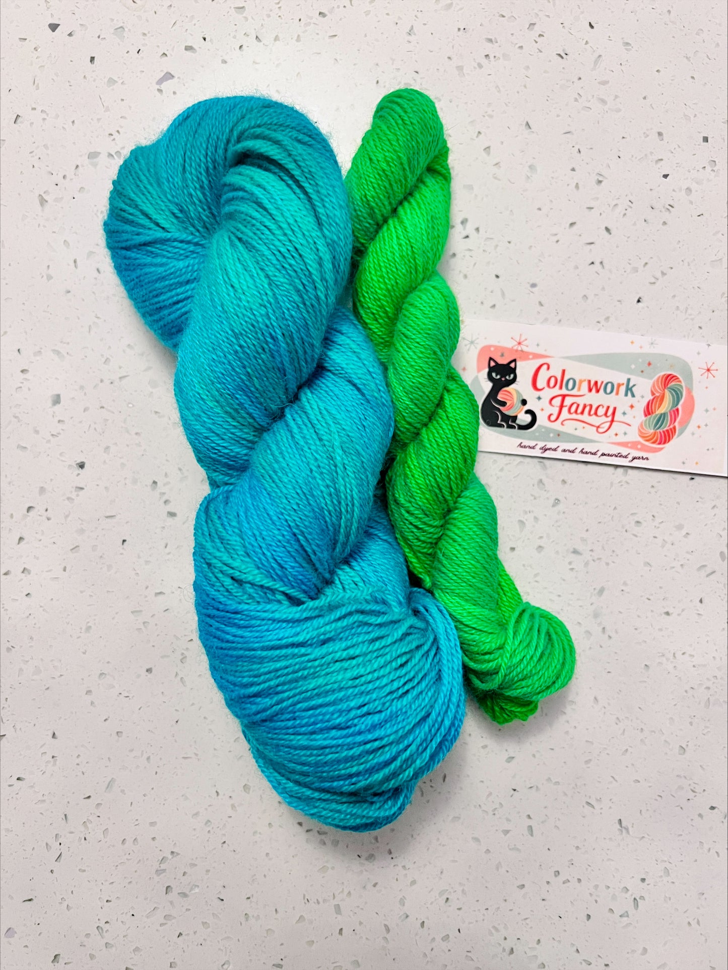 Superwash BFL Sock Set  I  Colorwork Fancy