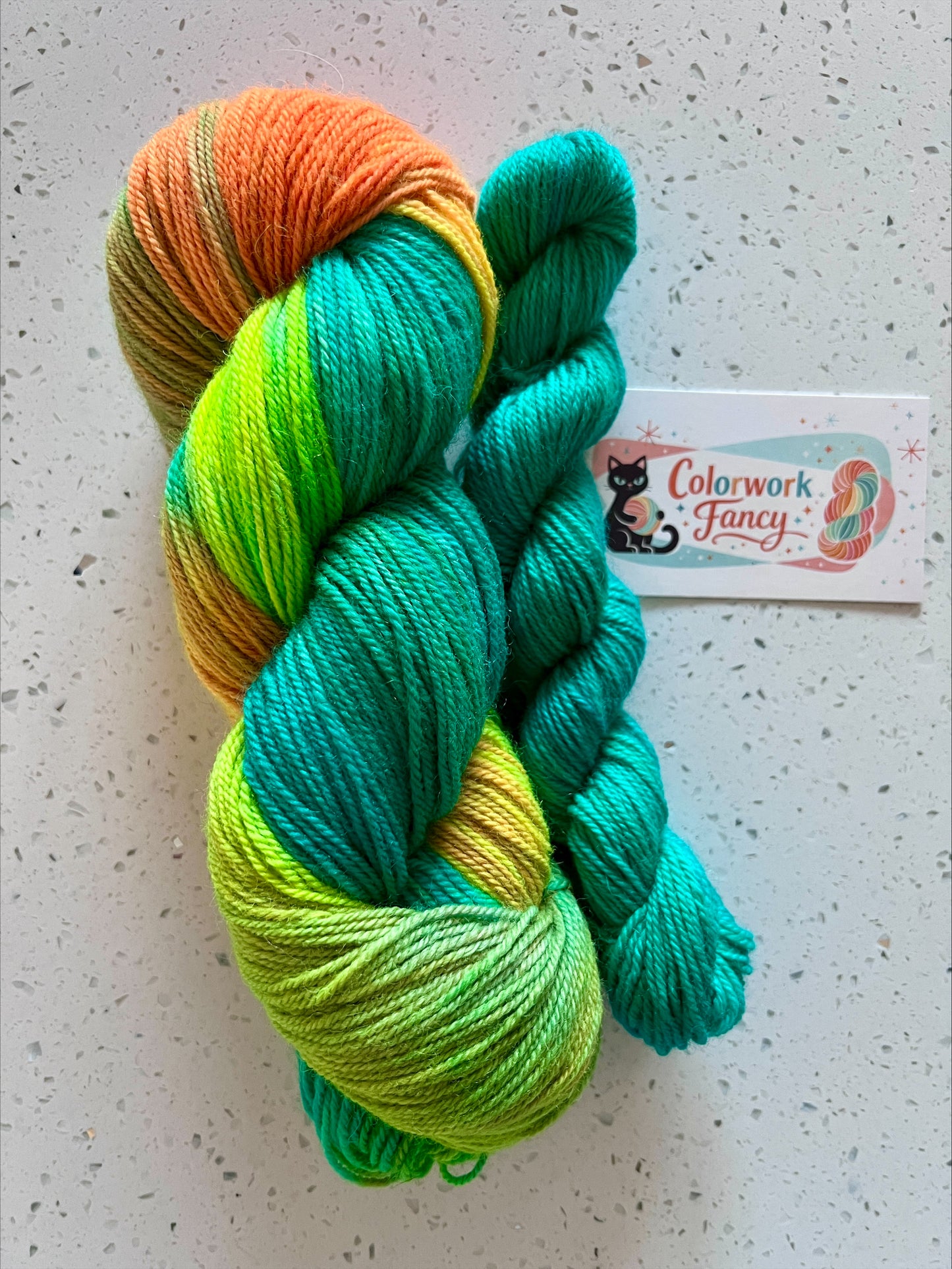 Superwash BFL Sock Set  I  Colorwork Fancy