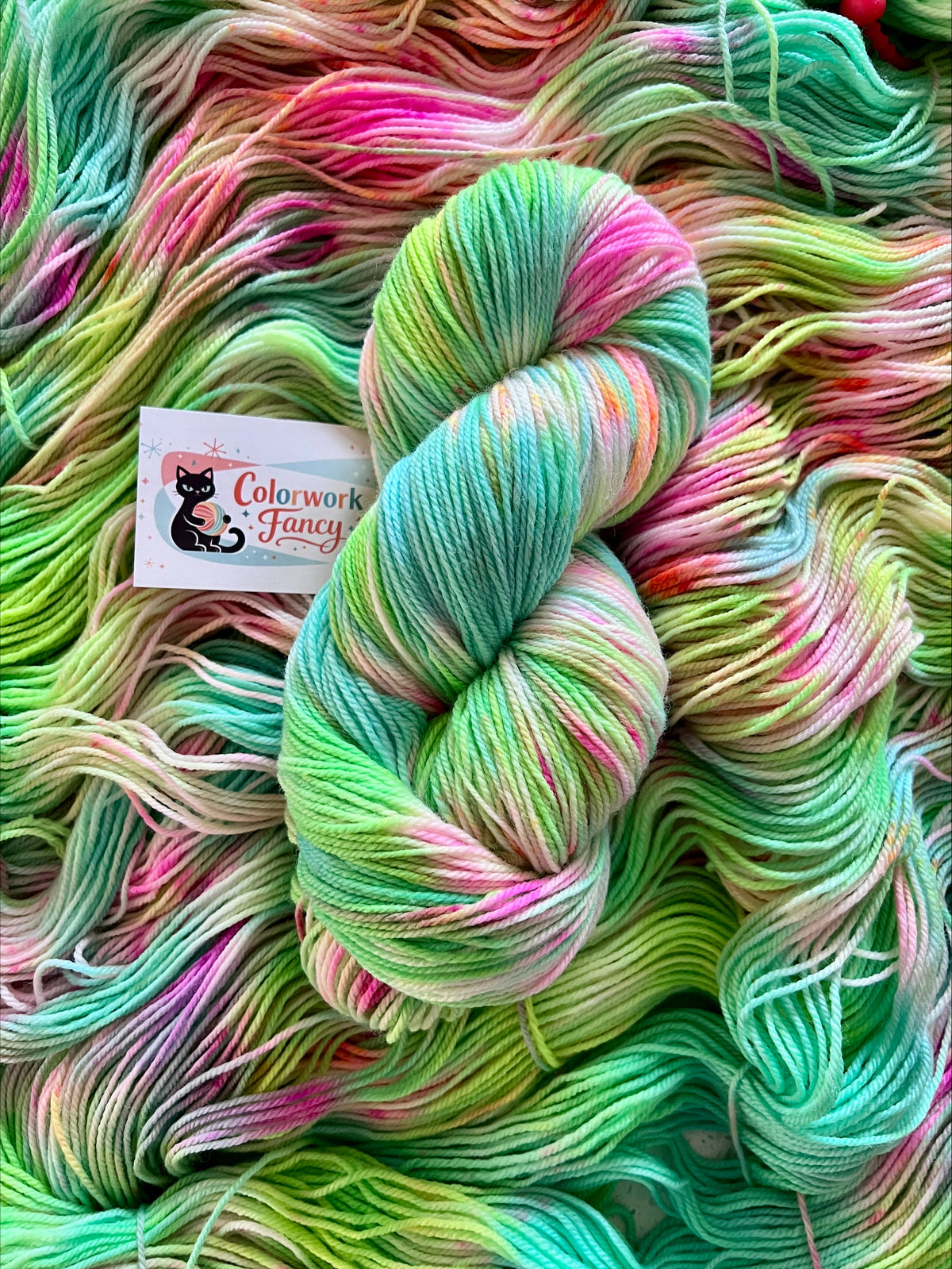 Superwash Merino + Nylon Sock  I  Colorwork Fancy