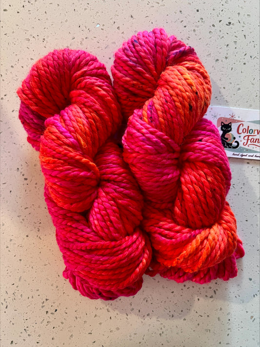Bulky Superwash Merino + Nylon  I  Colorwork Fancy