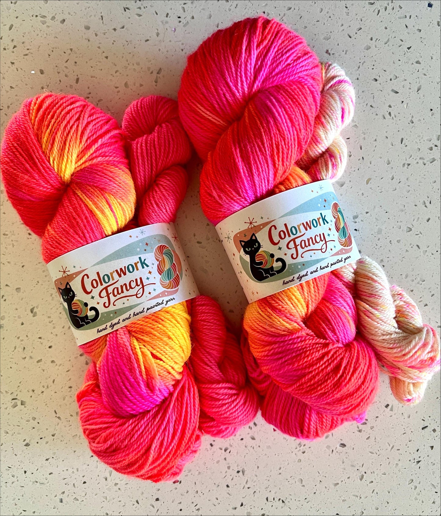 Superwash BFL Sock Set  I  Colorwork Fancy