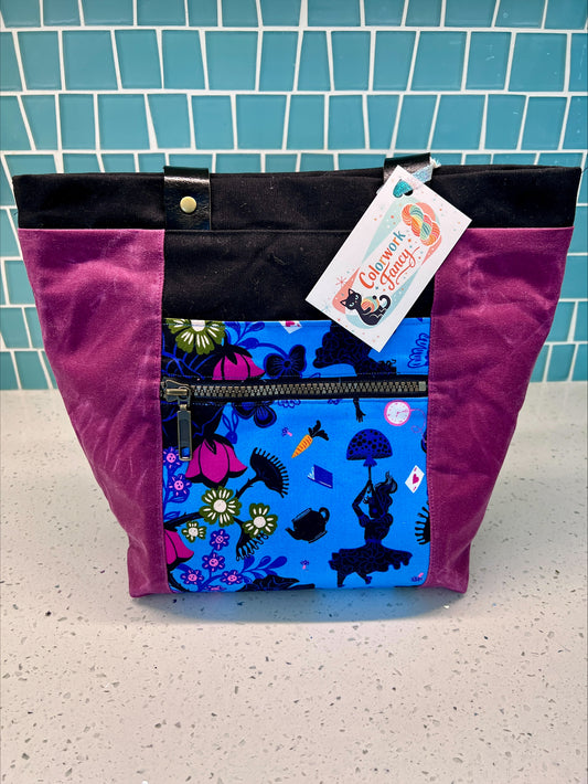 Hello Alice Project Bag  I  Colorwork Fancy