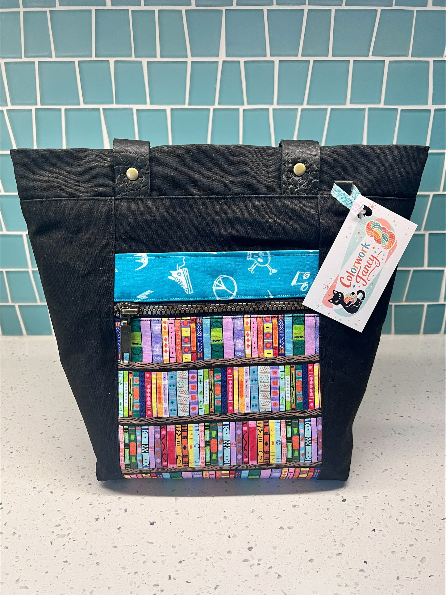 School of Crafting Project Bag  I  Colorwork Fancy