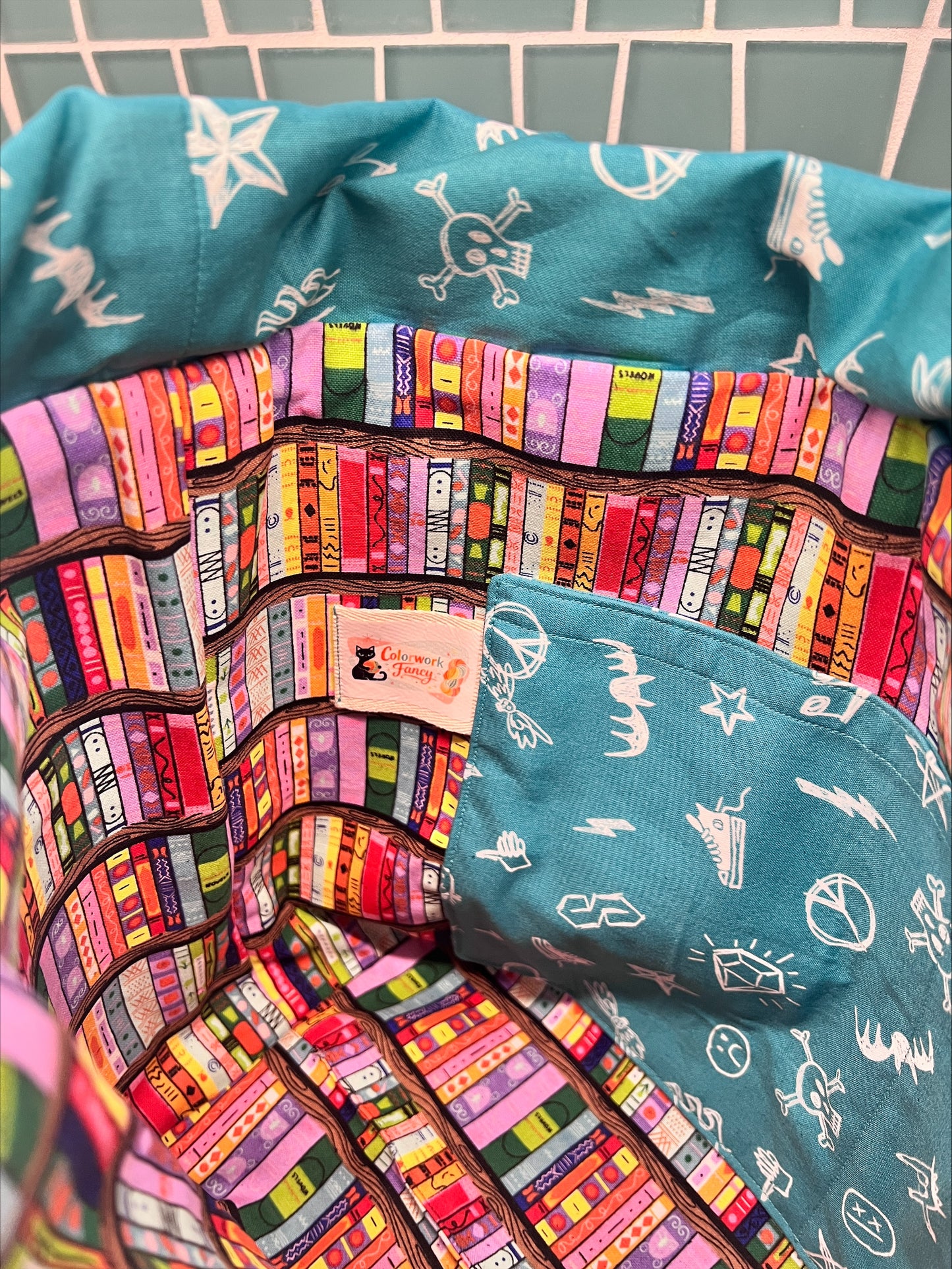 School of Crafting Project Bag  I  Colorwork Fancy