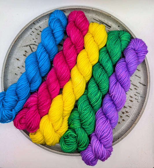 Pine & Purl Mini Skein Birthday Collection